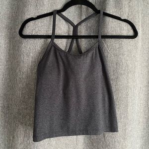 KYODAN padded grey tank top